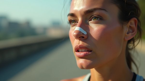 Bandelette nasale sport : booster la respiration et la performance